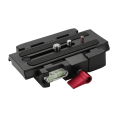 thumbnail image 1 of Placa de liberación rápida General Manftu 577 500 701 P200 Adaptador de abrazadera de repuesto Kit práctico de trípode de cámara de aluminio, 1 of 8