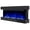 Black, variant on Touchstone Chesmont Wall Mount Smart Electric Fireplace - 50" Wide White Mantel