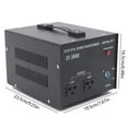 thumbnail image 2 of 3000W 220v-110v Voltage Transformer Heavy Duty Power Converter Step Up/Down, 2 of 16