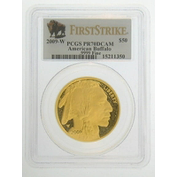 2009-W 1 oz Proof Gold American Buffalo PCGS PR70 DCAM FS