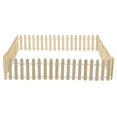thumbnail image 1 of Miangastore Wooden Fence Reptile Cage Landscape Mini Fence Miniature Decoration Accessory, 1 of 8