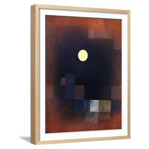 Moonrise, Abstract Scenic Framed Art Print Wall Art by Paul Klee Sold by Art.Com