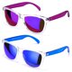 thumbnail image 1 of Gafas de sol COLOSSEIN para mujer con montura cuadrada clásica, 1 of 6