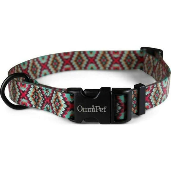 Leather Brothers 19203-02 0.75 x 14 x 20 in. Attitudz Aztek Biothane Dog Collar