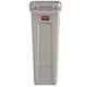 thumbnail image 2 of Bote de basura Rubbermaid Slim Jim de plástico, 87 L, color beige, paquete de 4, 2 of 9
