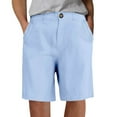 thumbnail image 2 of GEWSEY womens Ultra Lux Comfort With Flex-to-go Utility Bermuda Short Sky Blue, S, 2 of 8