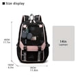 thumbnail image 2 of Chic Waterproof Student Daypack: TSA-Compliant, High-Capacity Backpack - Secure & Trendy Travel Companion, 2 of 5