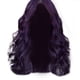 thumbnail image 2 of Pisexur Belleza Maquillaje Peluca de cabello largo morado para mujer, de moda, con ondas naturales y sintéticas.para mujeres y hombres, 2 of 8