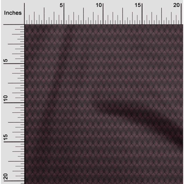 oneOone Tissu Flex en Coton, Tissu Décor Géométrique à Chevrons Imprimé, BTY, 40 Pouces de Large