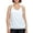 White, variant on Ocean Blues Women's Plus Size Tankini Top Only Loose Fit Blouson Bathing Suit Top Size L