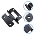 thumbnail image 3 of Baluue 6-Piece Black Kitchen Cabinet Hardware Set for Modern and Stylish Home Design, 3 of 8