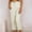 Beige, variant on Idoravan Fashion Women Trousers Full Pants Casual Straight Solid Color Suit Pants