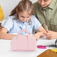 thumbnail image 4 of Weloille Solid Color Simple Multi-functional Velvet Small Pencil Case 1 Pc, Portable and Stationery Organizer, for Everyday Use, 4 of 5