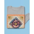 thumbnail image 3 of Pisces Zodiac Ethnic Style Sweatshirt Men -Image by Shutterstock, Male Small, 3 of 4