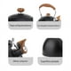 thumbnail image 3 of Tetera 2.5L Cipaher Tea Kettle for Stove Top and Induction Stove Negro Tetera de Acero Inoxidable para Estufa, 3 of 5
