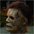 thumbnail image 3 of Máscara de Halloween de Michael Myers Brillar de Látex de cabeza completa de terror Electrónica, 3 of 5