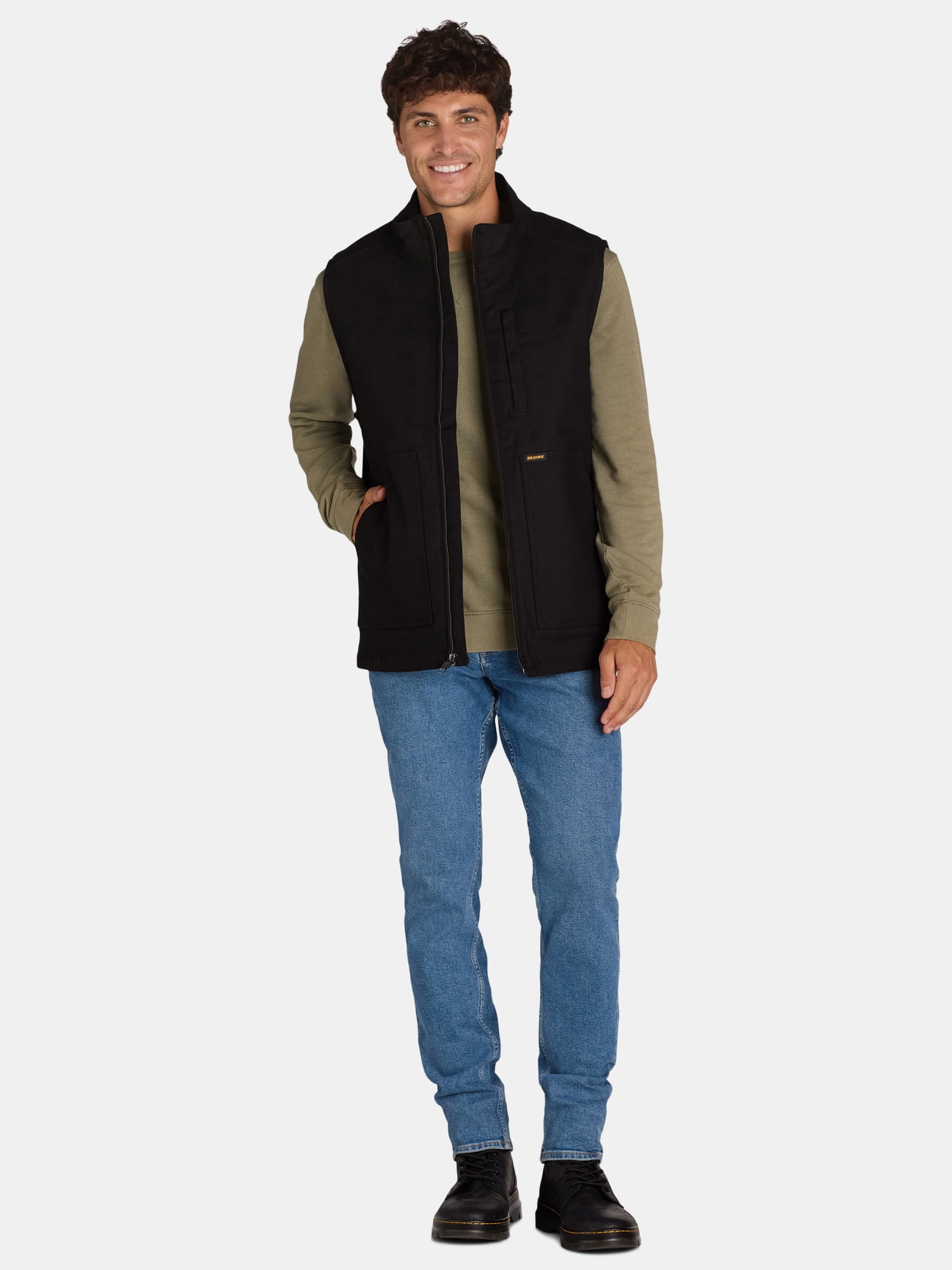 Brahma Men's Work Vest, Sizes S-3XL