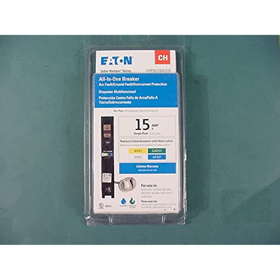 All-In-one Breaker 15 Amp single pole CHFN150A1CS
