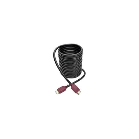 UPC: 0037332200167 | Tripp Lite Premium High-Speed HDMI Cable with Ethernet and Digital Video with Audio UHD 4K x 2K @ 60 Hz (M/M) 15 ft. (P569-015-CERT)