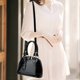 thumbnail image 3 of PU Leather Tote Bag Stylish Large Capacity PU Leather Purse for Everyday Use, 3 of 4