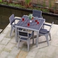 thumbnail image 4 of Juego De Comedor Tipo Madera Exterior Marca Mq MQ  563-CUA, 4 of 5