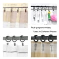 thumbnail image 5 of Unique Bargains Curtain Rings with Clips Strong Decorative Metal Drapery Shower Rustproof 0.98' Interior Diameter Copper Tone 10pcs, 5 of 5