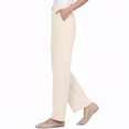 thumbnail image 4 of Qcmgmg Linebalm GlamorEase Pants - Pulisa Heracomfy Perfect Drape High Rise Pull-On Stretch Pants for Senior Women Khaki L, 4 of 6