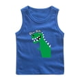 thumbnail image 1 of RXIRUCGD 2025 Vêtements d'Été pour Enfants Chemise de Base Col Rond Sans Manches pour Garçons, 1 of 2