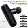 thumbnail image 6 of Bob and Brad Q2 Mini Handheld Electric Massage Gun, Pocket-Sized Deep Tissue Massager Gun(without box), 6 of 8