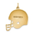 thumbnail image 4 of 14k Yellow Gold Football Helmet Charm Pendant, 4 of 4