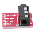 thumbnail image 5 of 4X TRRS 3.5mm Jack Breakout Board Headphone Video Audio MP3 Professional Connector Module, 5 of 7