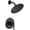 Matte Black, variant on Moen UT3002EP Gibson 1-Handle Shower Trim Kit in Chrome