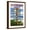 Brown Frame, variant on Art.com Gulf Shores, Alabama - Sign Destinations Art Print by Lantern Press, White Frame Wall Art, 17" x 23"