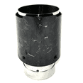 thumbnail image 4 of Car Forging Pattern Exhaust Tip 63-101MM Universal Car Exhaust Pipe Modification Tail Throat Clip-on Tail Pipe, 4 of 5