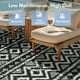 thumbnail image 3 of Alfombra exterior PASAMIC 152x244 cm impermeable reversible gris, 3 of 7