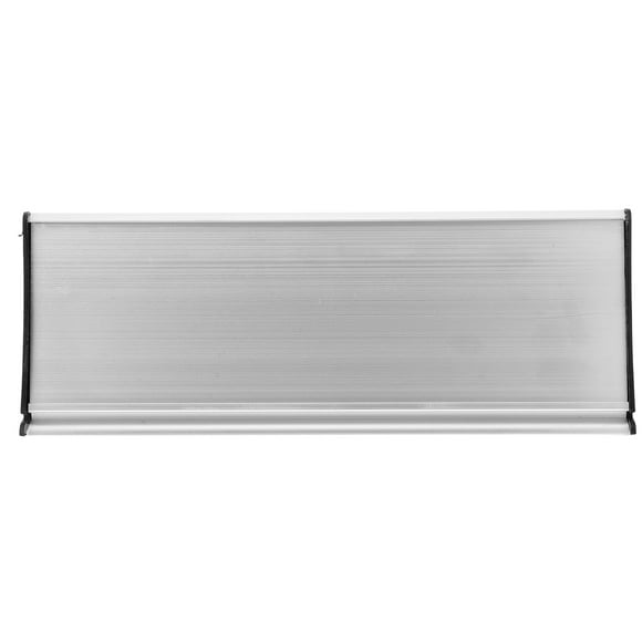 Placa de puerta en blanco, letrero de puerta de negocios, placa de identificación de pared de oficina, placa de identificación de puerta de oficina para pared