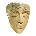 thumbnail image 2 of Rirozkan Resin Face Planter, Wall Mounted Head Shaped Flower Pot for Outdoor Garden Landscape Patio Living Plants Decor, 2 of 8