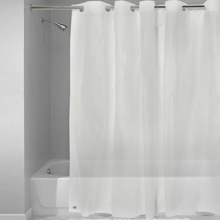 Ez On 100 Percent Eva Plastic 72 X 72 Shower Curtain Liner With