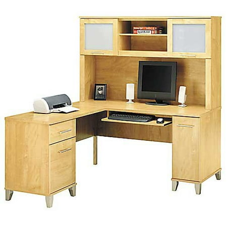 Bush Somerset 60 Inch Computer Desk With Optional Hutch