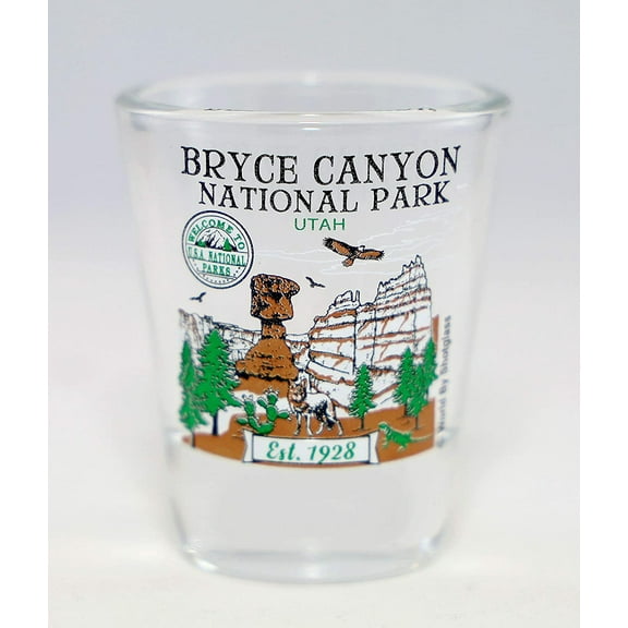 Bryce Canyon Utah National Park Series Collection Shot Glass