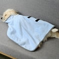 thumbnail image 5 of Pet Enjoy Soft Dog Bathrobe,Super Absorbent Fannel Dog Bathrobe Towel with Zipper,Fast Drying Pet Bath Robe for Large,Medium,Small Dogs, 5 of 8