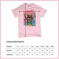 thumbnail image 5 of Tee Hunt Dean Russo Cosmic Trash Panda T-Shirt Funny Weird Hippie Men's Tee, Light Pink, X-Large, 5 of 5