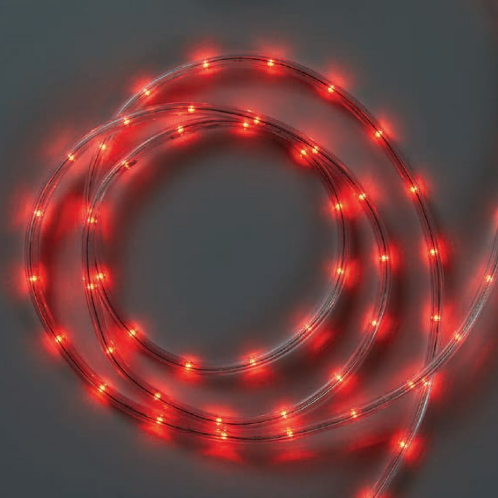 Better Homes & Gardens 120 volt, 7.2 Watt, 16 Foot Red LED Rope Light