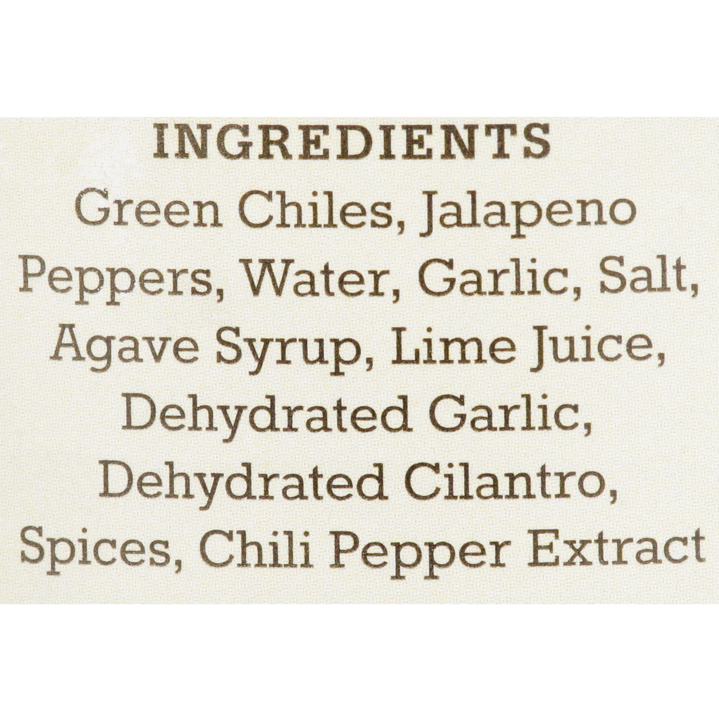 Dessert Pepper Cantina Hot Green Salsa 16 oz