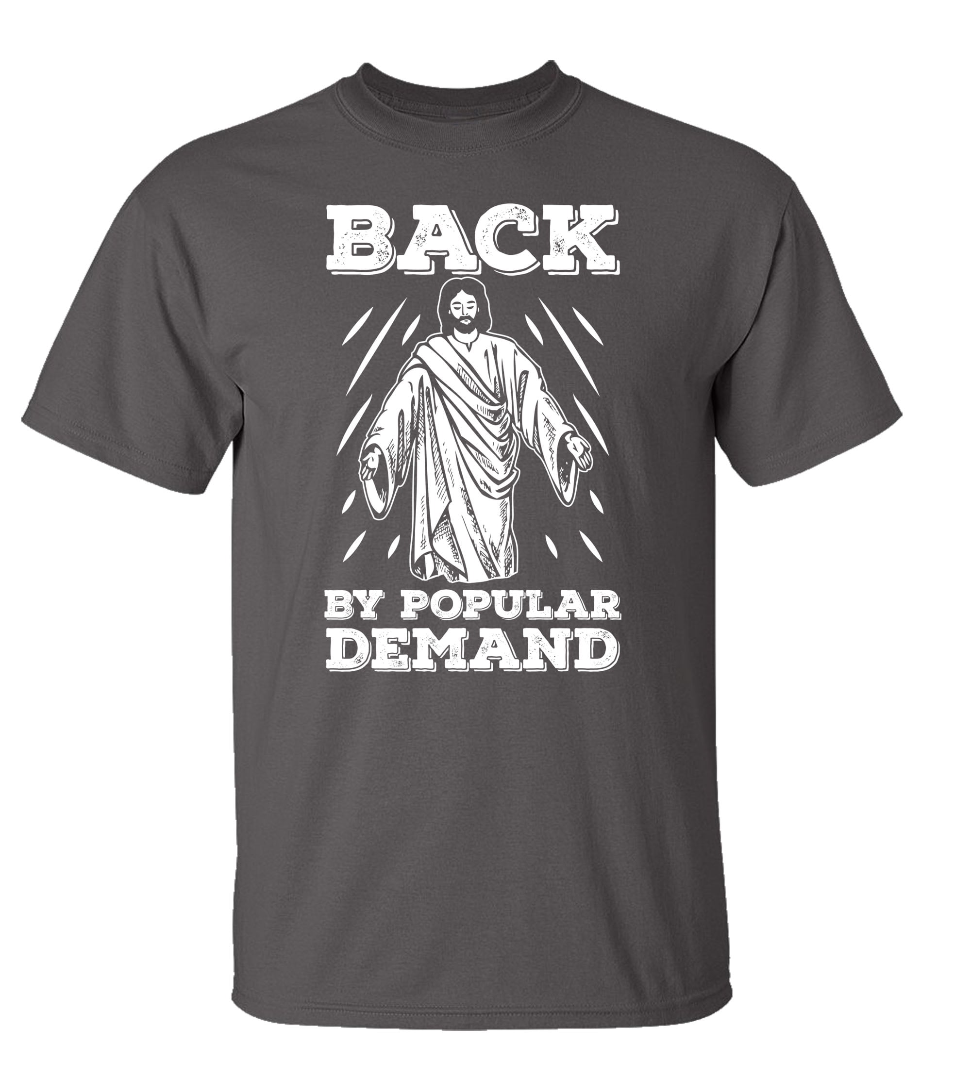 Funny Jesus: Back by Popular Demand Adult Short Sleeve Tee Shirt Black - Bild 11 von 45