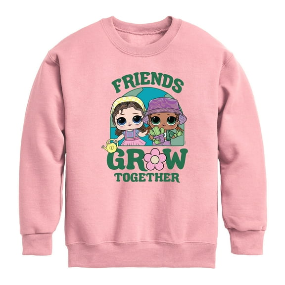 LOL Surprise! - Friends Grow Together - Toddler And Youth Crewneck Fleece Sweatshirt