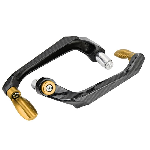 Protector De Freno De Manillar De Motocicleta De Aleación De Aluminio Universal De 44750 Pulgadas (Dorado) Kearding VI002732-00