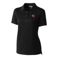 thumbnail image 2 of Women's Cutter & Buck  Black Oklahoma Sooners Vault DryTec Advantage Tri-Blend Pique Womens Polo, 2 of 3