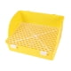 thumbnail image 4 of Arenero para conejos, bandeja de baño fácil de limpiar para conejos enanos y hurones Galesaur. Amarillo, 4 of 8