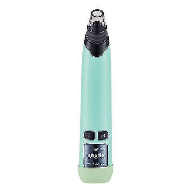Electric Facial Acne Suction Blackhead Removal Extractor With Hot Compress Rechargeable Blackhead Remover Pore Vacuum